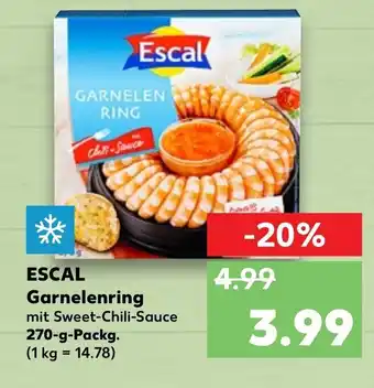 Kaufland Escal Garnelenring 270g Angebot