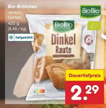 Netto Marken-Discount BioBio Bio-Brotchen 420g Angebot