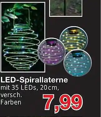 Jawoll Led-spirallaterne Angebot