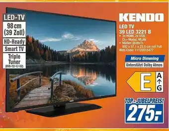 Expert Led-tv kendo 39led3221b Angebot