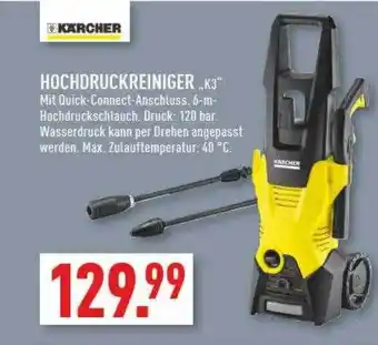 Marktkauf Kärcher hochdruckreiniger „k3“ Angebot