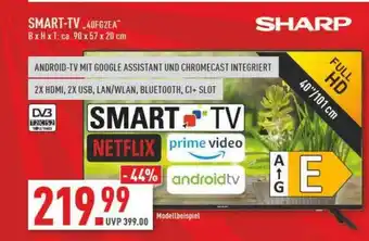 Marktkauf Sharp smart-tv „40fg2ea“ Angebot