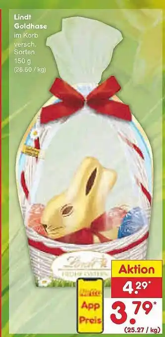 Netto Marken-Discount Lindt goldhase Angebot