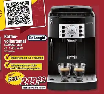 Poco Kaffeevollautomat ecam22.105.b delonghi Angebot