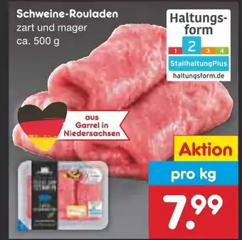 Netto Marken-Discount Gut Ponholz Schweine-Rouladen 500g Angebot