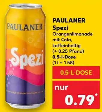 Kaufland Paulaner Spezi 0,5 L Dose Angebot