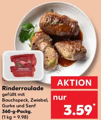 Kaufland Rinderroulade 360 g Packg. Angebot