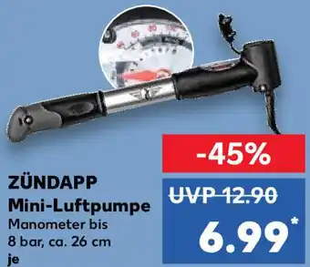 Kaufland Zündapp Mini Luftpumpe Angebot