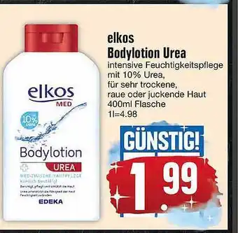 Edeka Elkos Bodylotion Urea Angebot