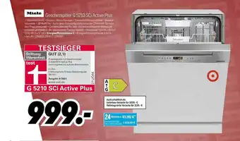 MEDIMAX Miele geschirrspüler g5210sci active plus Angebot