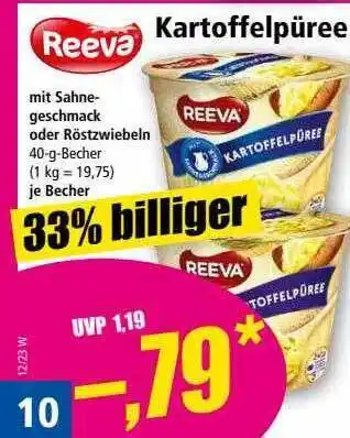 Norma Reeva kartoffelpüree Angebot