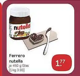 akzenta Ferrero nutella Angebot