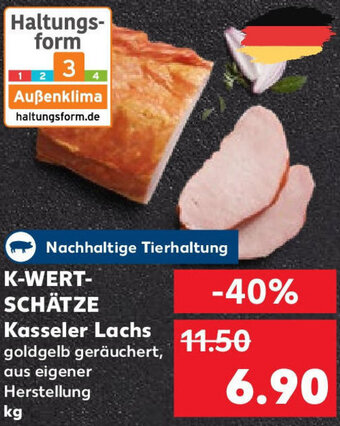 Kaufland K-Wertschätze Kasseler Lachs Angebot