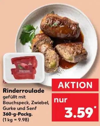 Kaufland Rinderroulade 360 g Packg. Angebot