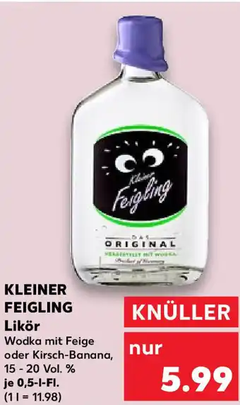 Kaufland Kleiner Feigling Likör 0,5 L Fl. Angebot