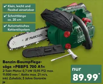 Kaufland Parkside Benzin Baumpflegesäge PBBPS 700 A1 Angebot