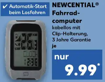 Kaufland Newcential Fahrradcomputer Angebot