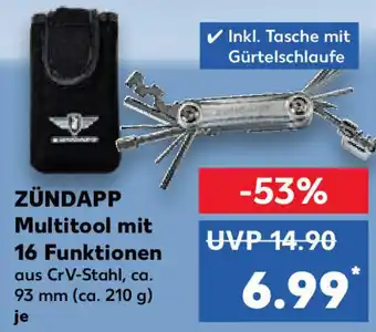 Kaufland Zündapp Multitool mit 16 Funktionen Angebot