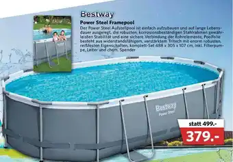 Combi Bestway Power Steel Framepool Angebot