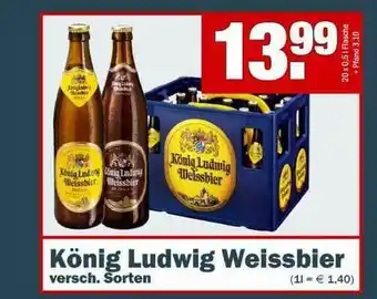 Benz Getränke König Ludwig Weissbier Angebot