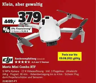 Conrad Dji Mavic Mini Combo Rtf Angebot