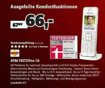 Conrad Fritz! Avm Fritz!fon C6 Angebot