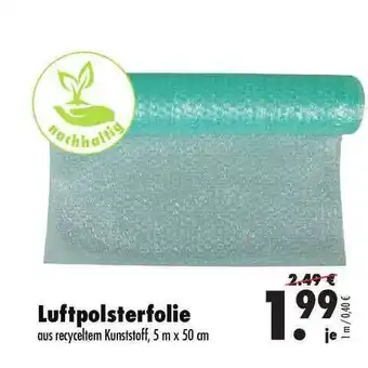 Mäc Geiz Luftpolsterfolie Angebot