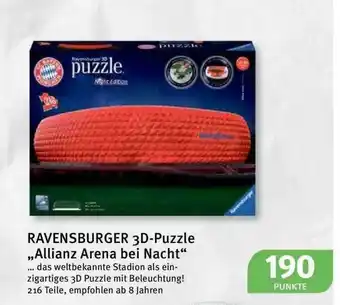 Feneberg Ravensburger 3d-puzzle „allianz Arena Bei Nacht” Angebot