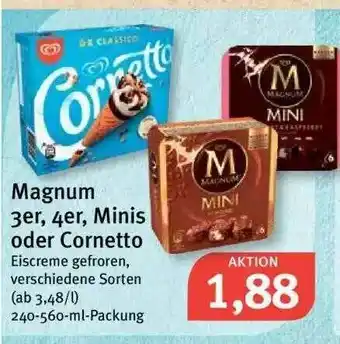 Feneberg Magnum 3er 4er Minis Oder Cornetto Angebot