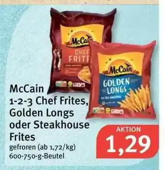 Feneberg Mccain 1-2- Chef Frites Golden Longs Oder Steakhouse Frites Angebot