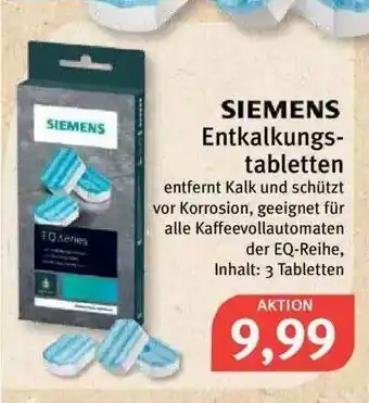 Feneberg Siemens Entkalkungs-tabletten Angebot