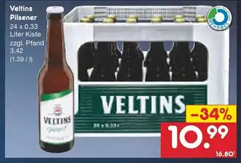 Netto Marken-Discount Veltins Pilsener 24*330ml Angebot