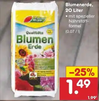 Netto Marken-Discount Blumenerde 20L Angebot