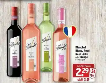 Wasgau Blanchet Blanc Rosé Rosé Jolie Oder Rouge Angebot