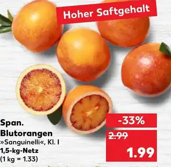 Kaufland Span. Blutorangen 1,5kg Angebot