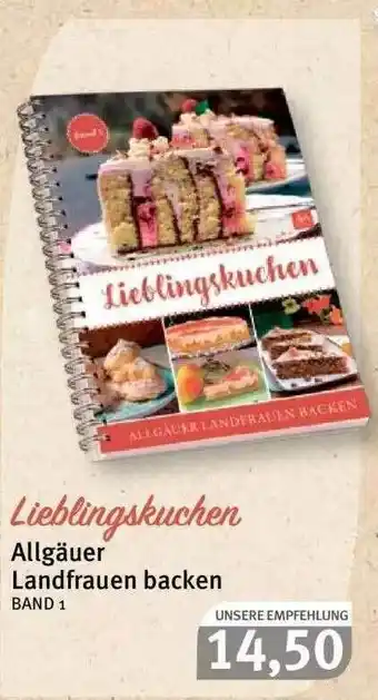 Feneberg Lieblingskuchen Allgäuer Landfrauen Backen Angebot