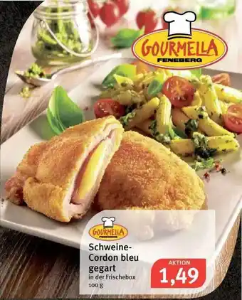 Feneberg Gourmella Schweine-cordon Bleu Gegart Angebot