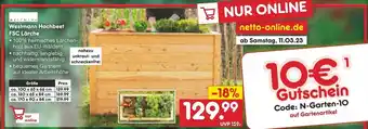 Netto Marken-Discount Westmann Hochbeet FSC Larche Angebot