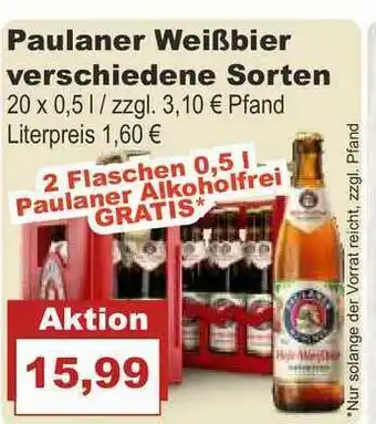 Bilgro Paulaner Weißbier Angebot