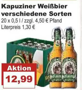 Bilgro Kapuziner Weißbier Angebot