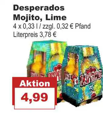 Bilgro Desperados Mojito Lime Angebot