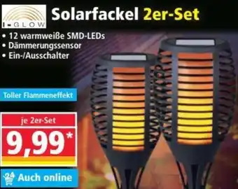 Norma I-Glow Solarfackel 2er Set Angebot