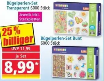 Norma Playbox Bügelperlen Set Transparent 6000 Stück Angebot