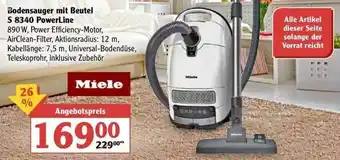 Globus Bodensauger Mit Beutel S8340 Powerline Angebot