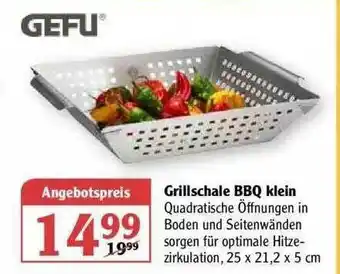 Globus Gefu Grillschale Bbq Klein Angebot