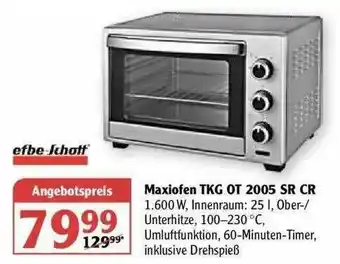 Globus Maxiofen Tkg Ot 2005 Sr Cr Angebot