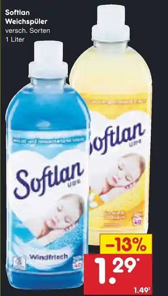 Netto Marken-Discount Softlan Weichspuler 1L Angebot