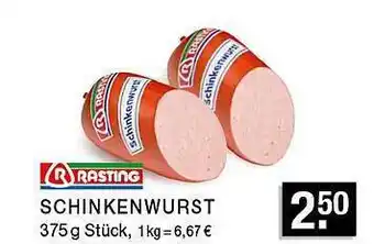 Edeka Zurheide Rasting schinkenwurst Angebot