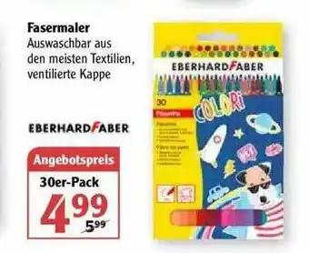 Globus Fasermaler Eberhard Faber Angebot