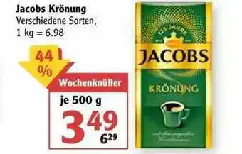 Globus Jacobs Krönung Angebot